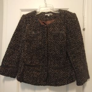 NY Collection Tweed Jacket